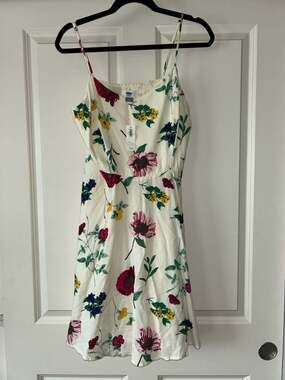Old Navy Floral Fit & Flare Cami Mini Dress